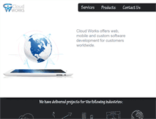 Tablet Screenshot of cloudwk.com